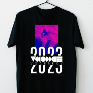 Franela Negra Concierto VOCES Escuela Contemporánea de la Voz 2023